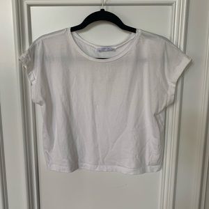 Zara cropped T-shirt